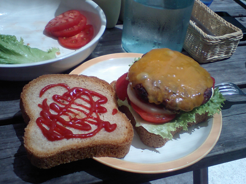 ポール家の昼御飯